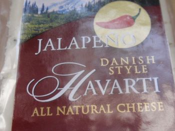 Jalapeno Havarti!  Nice and spicy!