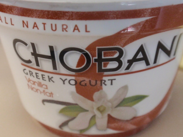 Chobani was on sale for $1.09 at my grocery store - I stocked up!