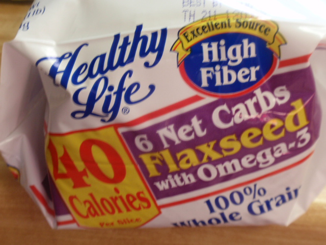 40 calories and 2.5 grams of fiber per slice - and its only $1.99 at my store!